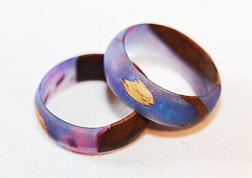 Ringe aus Holz Ringe aus Holz